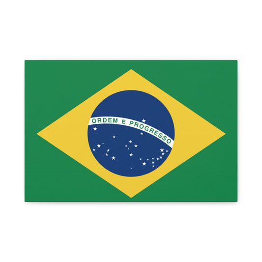 Brazilian Flag — Classic Canvas