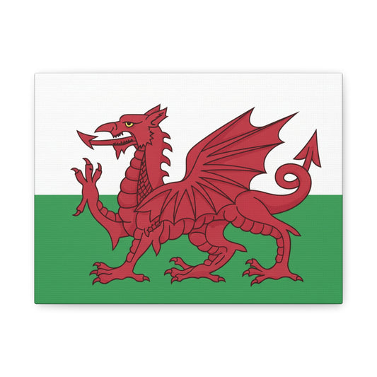 Welsh Flag — Red Dragon Canvas
