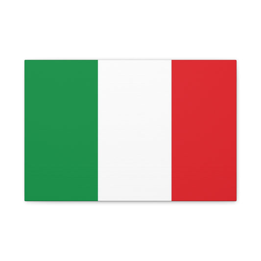 Italian Flag — Classic Canvas