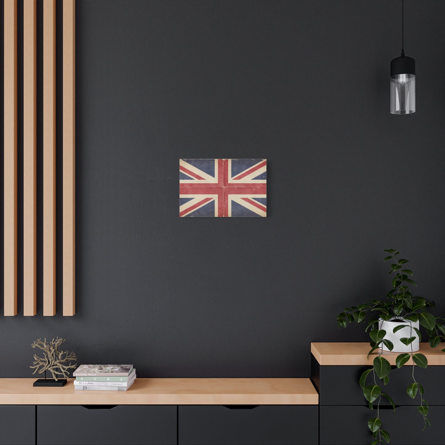 Union Jack Vintage | Matte Canvas Print