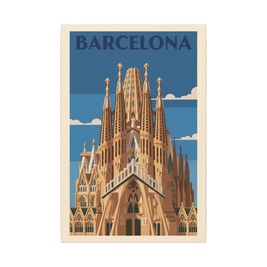 Sagrada Família — Barcelona Travel Canvas