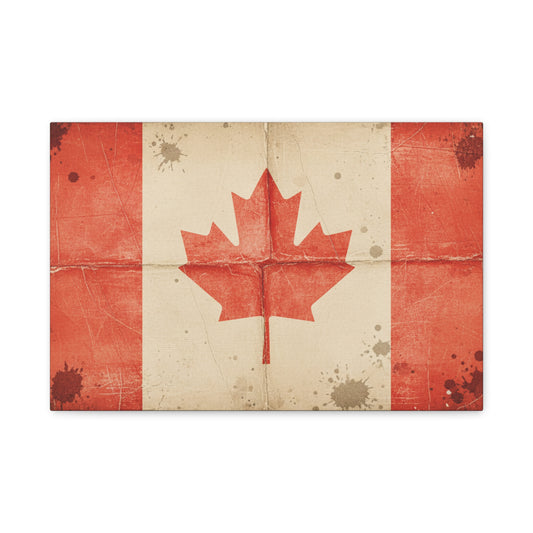 Canadian Flag — Vintage Canvas