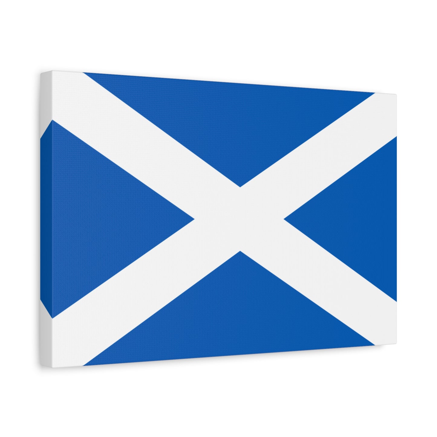 Scotland Flag Matte Stretched Canvas (1.25")