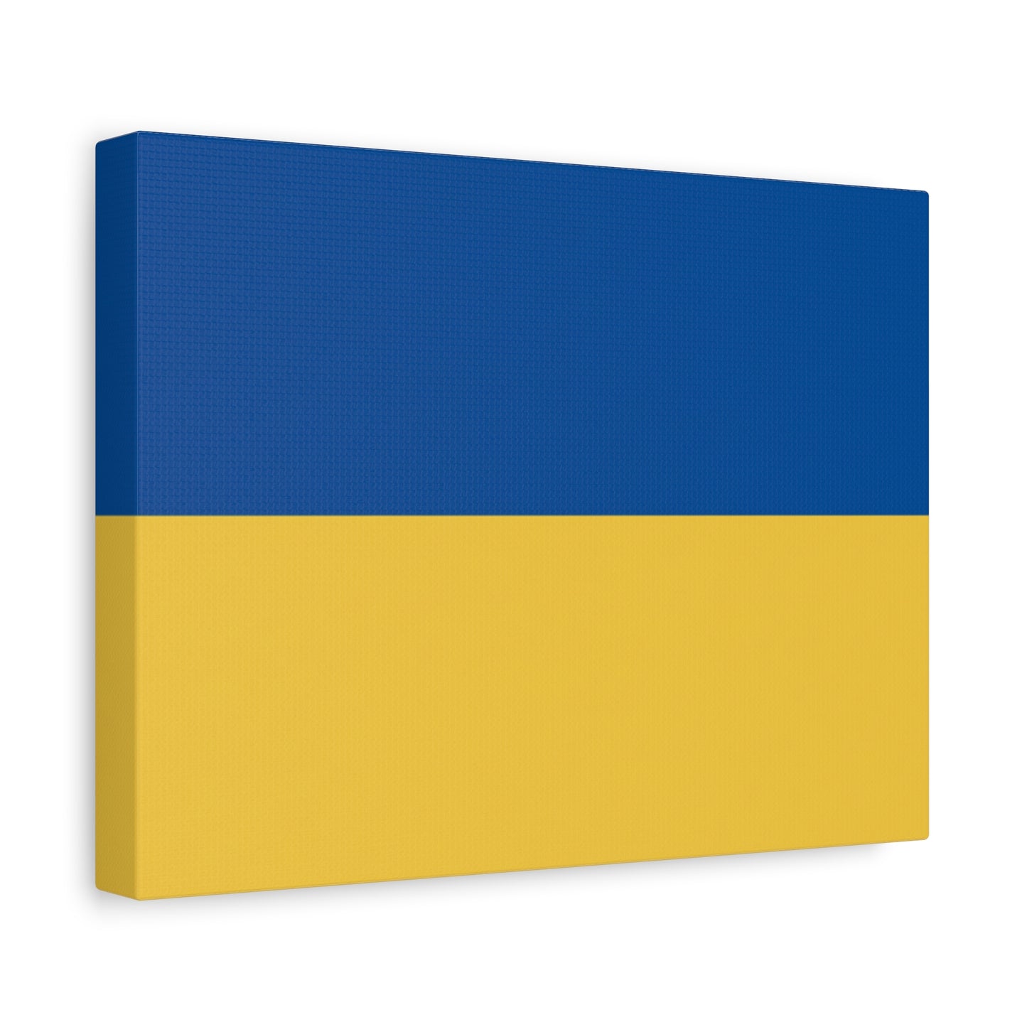 Ukraine Flag Matte Canvas Print — Stretched 1.25" Wall Art
