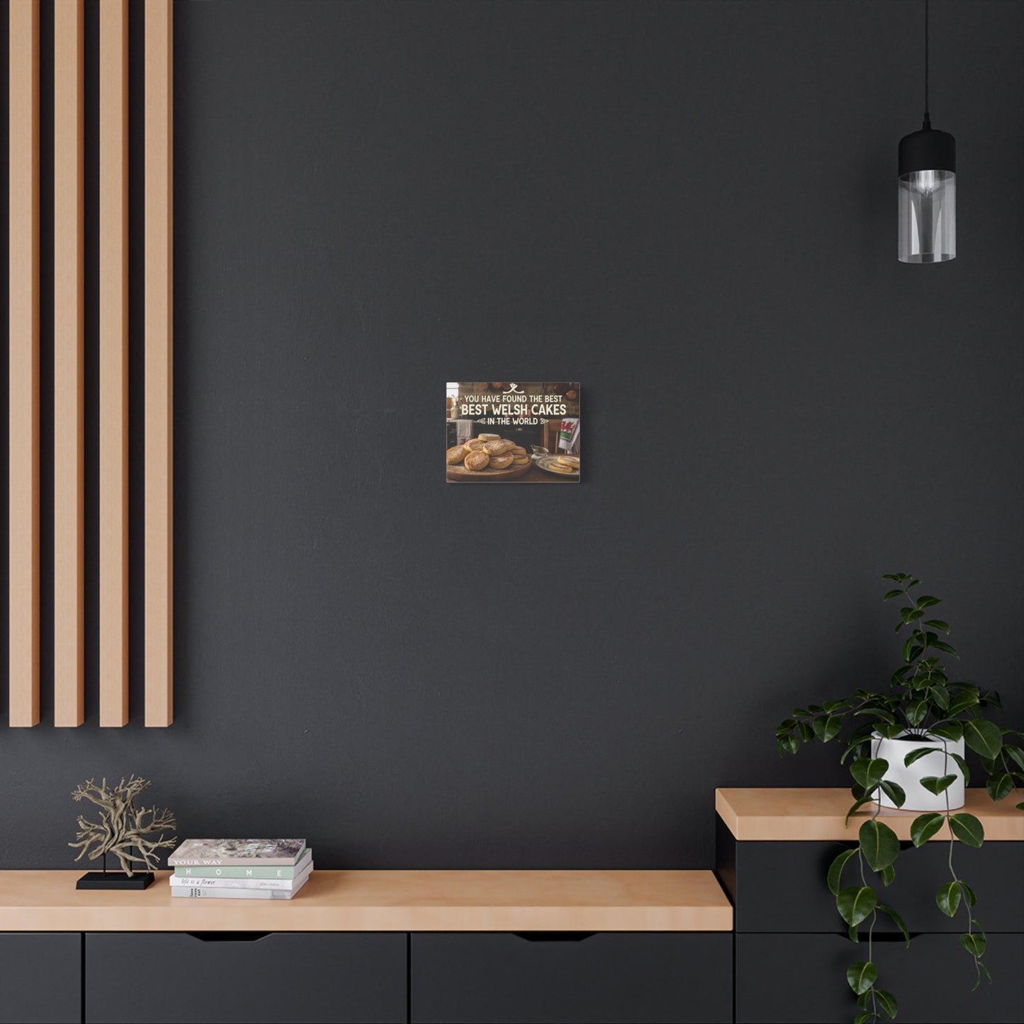 Welsh Cakes Kitchen Canvas — “You Have Found the Best” Wall Art