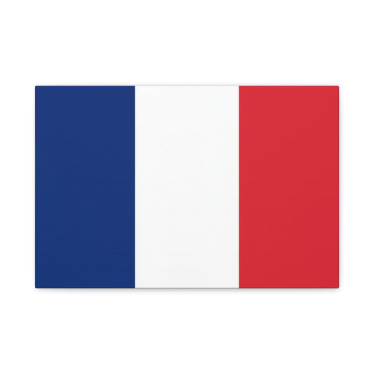 French Flag — Classic Canvas