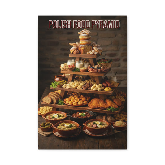 Polish Food Pyramid — Heritage Kitchen Canvas