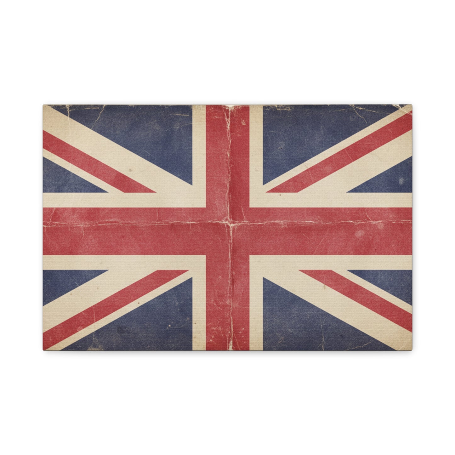 Union Jack Vintage | Matte Canvas Print