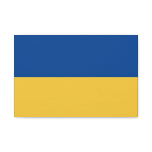 Ukrainian Flag — Classic Canvas