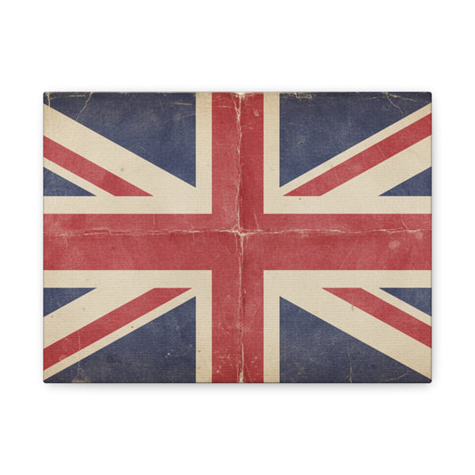 Union Jack Vintage | Matte Canvas Print