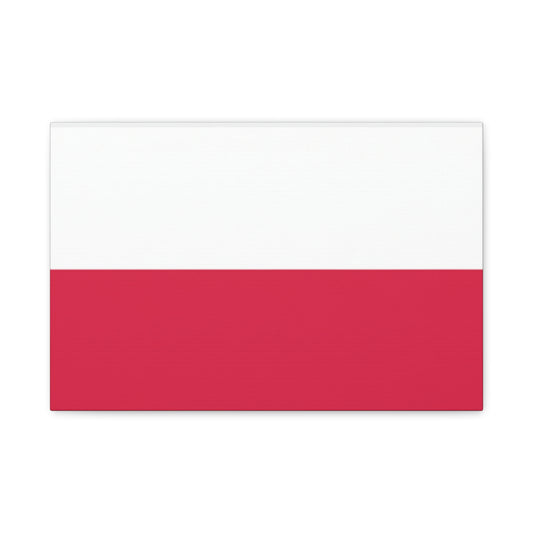 Polish Flag — Classic Canvas