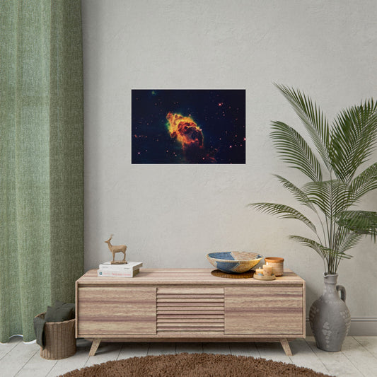 Nebula — Colourful Space Poster