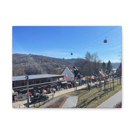 Mountain Gondola — Landscape Canvas