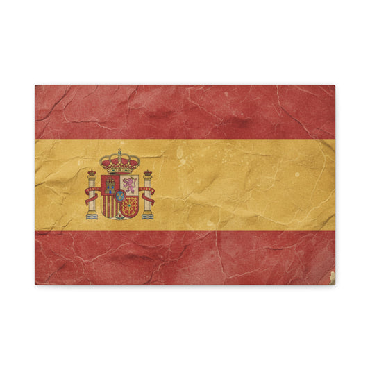 Spanish Flag — Vintage Canvas