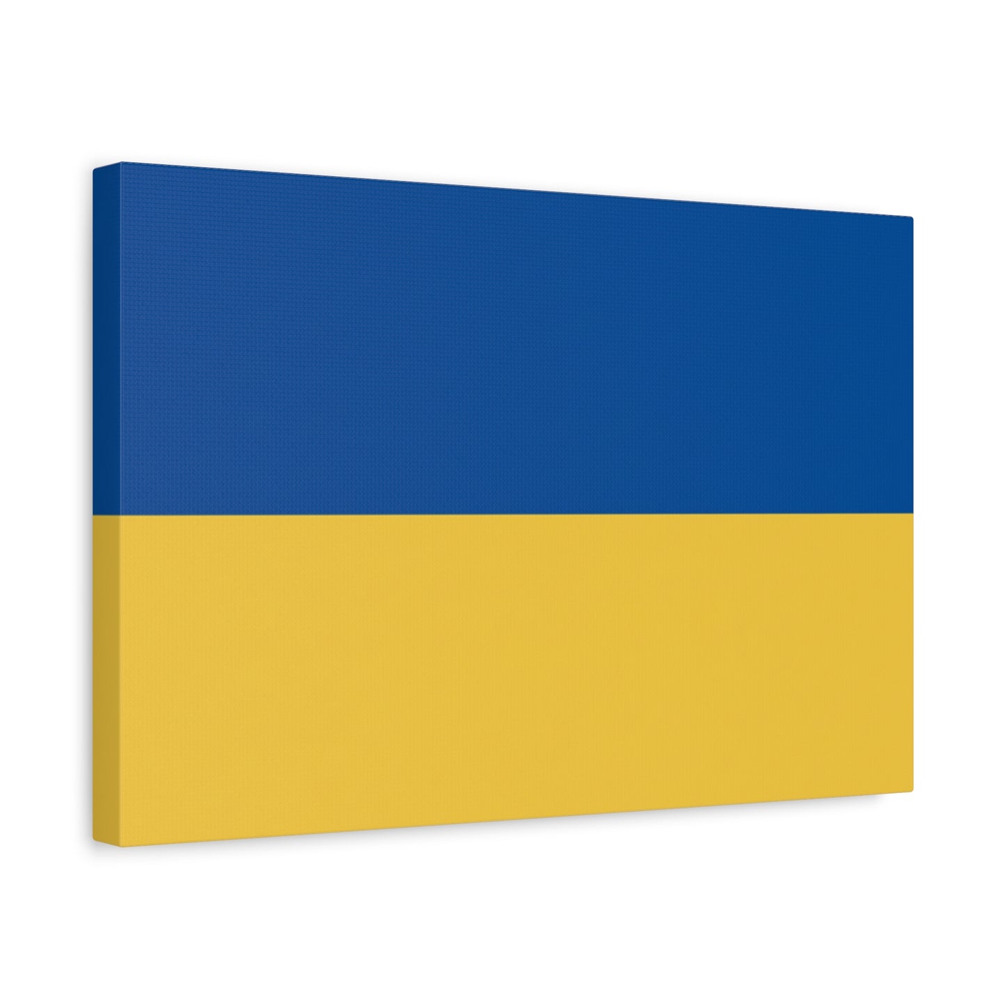 Ukraine Flag Matte Canvas Print — Stretched 1.25" Wall Art